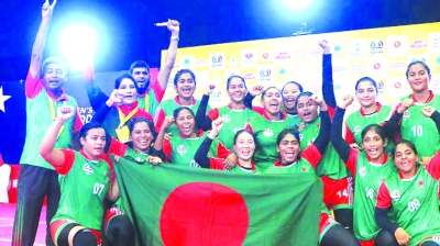 নেপালকে হারিয়ে সিরিজ বাংলাদেশের মেয়েদের