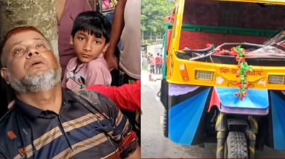 সড়ক দুর্ঘটনায় প্রাণ গেল পুলিশ কর্মকর্তার স্ত্রীর