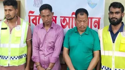 মাদক পাচারের সময় গণঅধিকার পরিষদের নেতাসহ গ্রেপ্তার ২