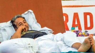 অনশন চালিয়ে যাওয়ার ঘোষণা সোনম ওয়াংচুকের