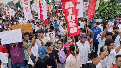 সিজেপির আন্দোলনের ঢেউয়ে এবার উত্তাল কলকাতা