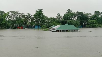 বাড়ছে নদীর পানি, পাঁচ জেলায় বন্যার আশঙ্কা