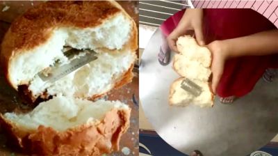 টিফিনের রুটিতে ব্লেড, অল্পের জন্য রক্ষা পেল প্রাথমিকের শিক্ষার্থী