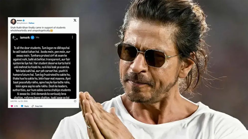 সত্যিই কি আন্দোলন সমর্থন করছেন শাহরুখ খান?