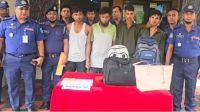 চাঞ্চল্যকর জাপান প্রবাসীর গাড়িতে ডাকাতির ঘটনায় ৫ ডাকাত গ্রেফতার