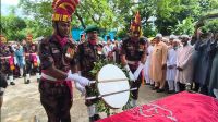 বীর মুক্তিযোদ্ধা জমশেদ আলীকে রাষ্ট্রীয় মর্যাদায় সমাহিত