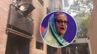 শেখ হাসিনার পরিত্যক্ত ভবন থেকে যুবকের মরদেহ উদ্ধার