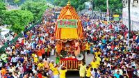 উল্টো রথের মধ্য দিয়ে আজ শেষ হচ্ছে রথযাত্রা উৎসব