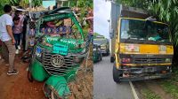 রামুতে ট্রাক-অটোরিকশা সংঘর্ষ, দুই বোনসহ নিহত ৩