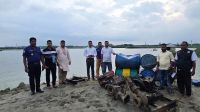 সিংগাইরে অবৈধভাবে মাটি কাটায় এক লাখ টাকা জরিমানা, যন্ত্রপাতি জব্দ