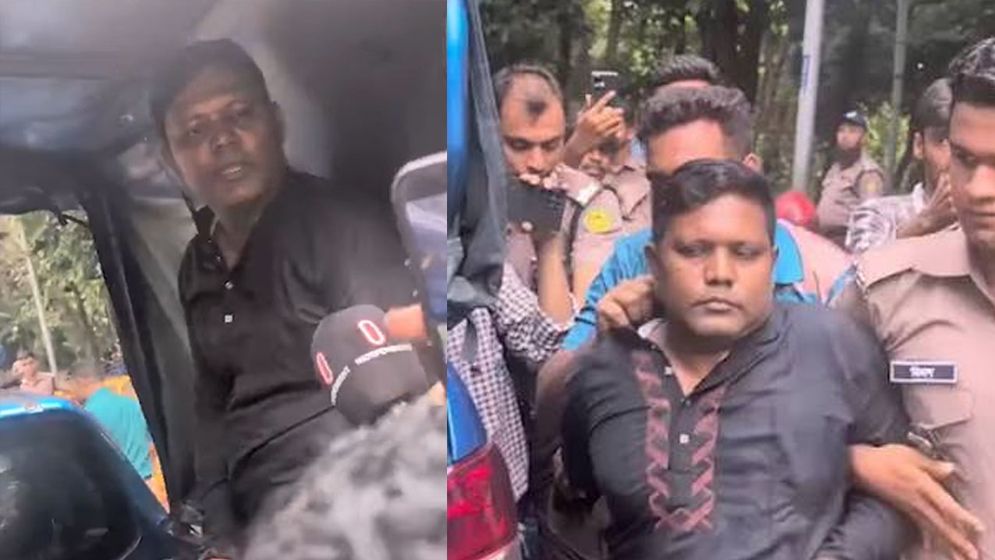 ৩২ নম্বরে ফুল দিতে গিয়ে আটক যুবক