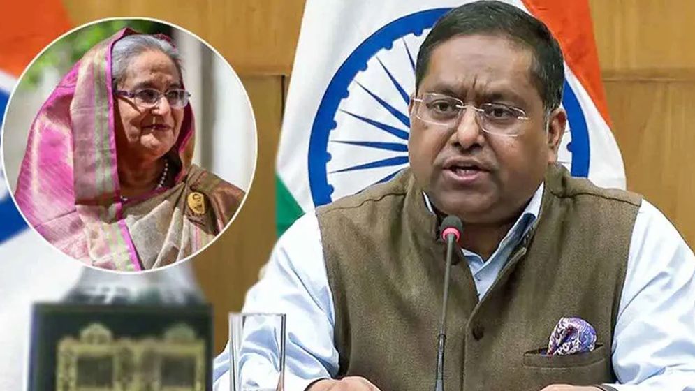 দিল্লিতে হাসিনার বক্তব্য নিয়ে যা বলছে ভারত