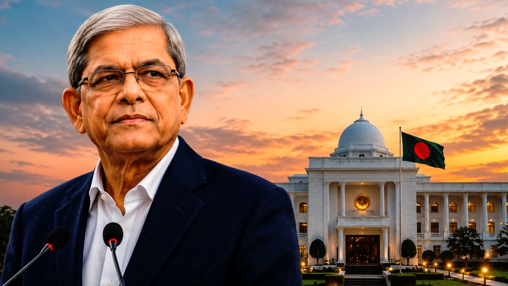 আজ সন্ধ্যায় রাষ্ট্রপতির শপথ নেবেন মির্জা ফখরুল