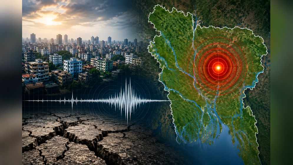 রাজধানীতে ৩ মাত্রার ভূমিকম্প, উৎপত্তিস্থল কোথায়?