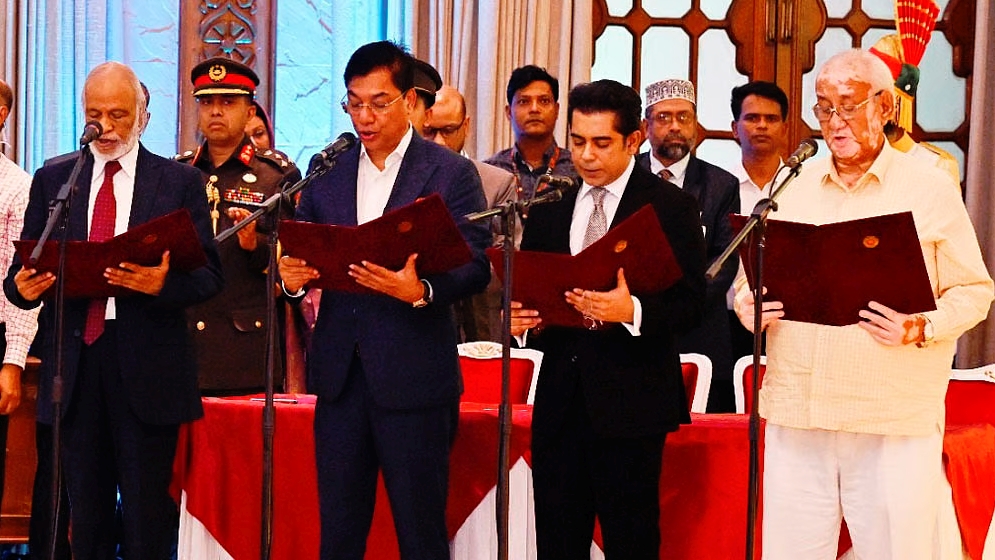 নতুন চার মন্ত্রী,  দুই প্রতিমন্ত্রীর শপথ