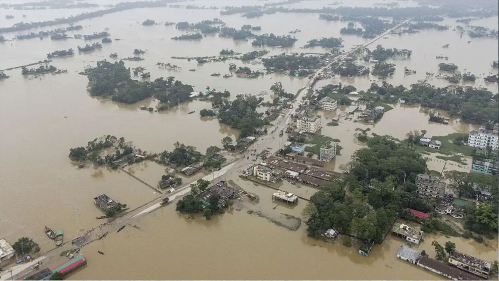 তিন বিভাগে বন্যার শঙ্কা
