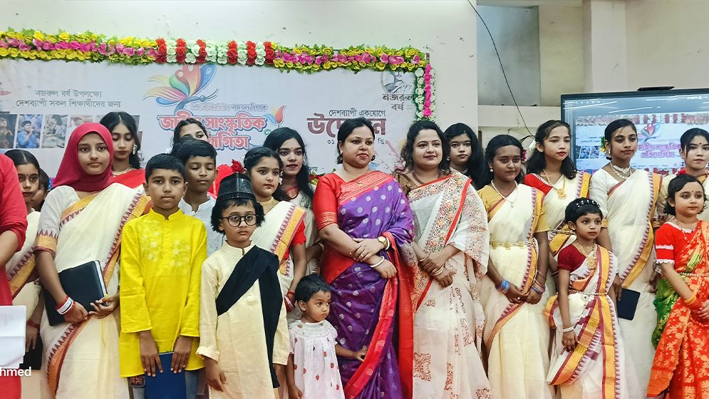 নজরুল বর্ষ উপলক্ষ্যে মহম্মদপুরে সাংস্কৃতিক প্রতিযোগিতা