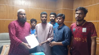 বেরোবিতে পাঁচ দফা দাবিতে ছাত্রশিবিরের স্মারকলিপি
