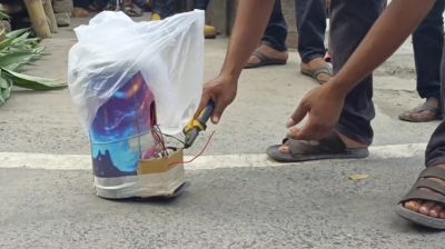 ভোর থেকে বোমাতঙ্ক, উদ্ধারের পর সাউন্ড বক্সে বাজল বঙ্গবন্ধুর ভাষণ