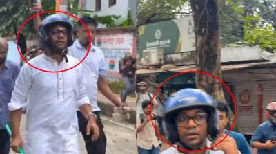 ছাত্রদল-ছাত্রশিবির সংঘর্ষ, হেলমেট পরা অবস্থায় নয়নের ছবি ভাইরাল