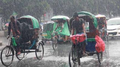 রাজধানীসহ ৮ অঞ্চলে বজ্রবৃষ্টির আভাস