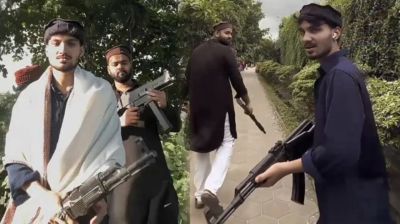 প্রকাশ্যে বন্দুক হাতে পার্কে ঘোরাঘুরি, যা বললো পুলিশ