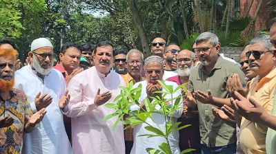 সবুজ রাজশাহী গড়ার অভিযানে ভূমিমন্ত্রী