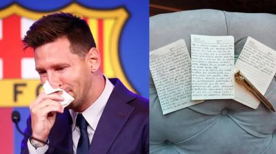 বিদায়ী বার্তায় মেসির হৃদয়ছোঁয়া যত কথা