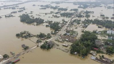 তিন বিভাগে বন্যার শঙ্কা