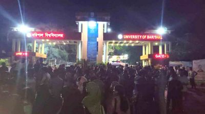ইয়াসিনের জানাজা শেষে আবারও মহাসড়কে ববি শিক্ষার্থীরা
