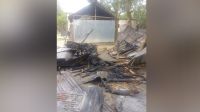 পূর্ব শত্রুতার জেরে বসতবাড়িতে আগুন