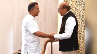 প্রধানমন্ত্রীর সঙ্গে প্রথম সৌজন্য সাক্ষাৎ ভারতীয় হাইকমিশনার ত্রিবেদীর