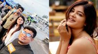 স্বামীকে নিয়ে প্রথমবার ঢাকায় মধুমিতা সরকার 