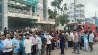 সাতক্ষীরায় হাসপাতালে আগুন, নিয়ন্ত্রণে ফায়ার সার্ভিসের ৪ ইউনিট