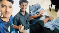 থানায় হাতকড়া পরা আসামির টিকটক ভিডিও ভাইরাল