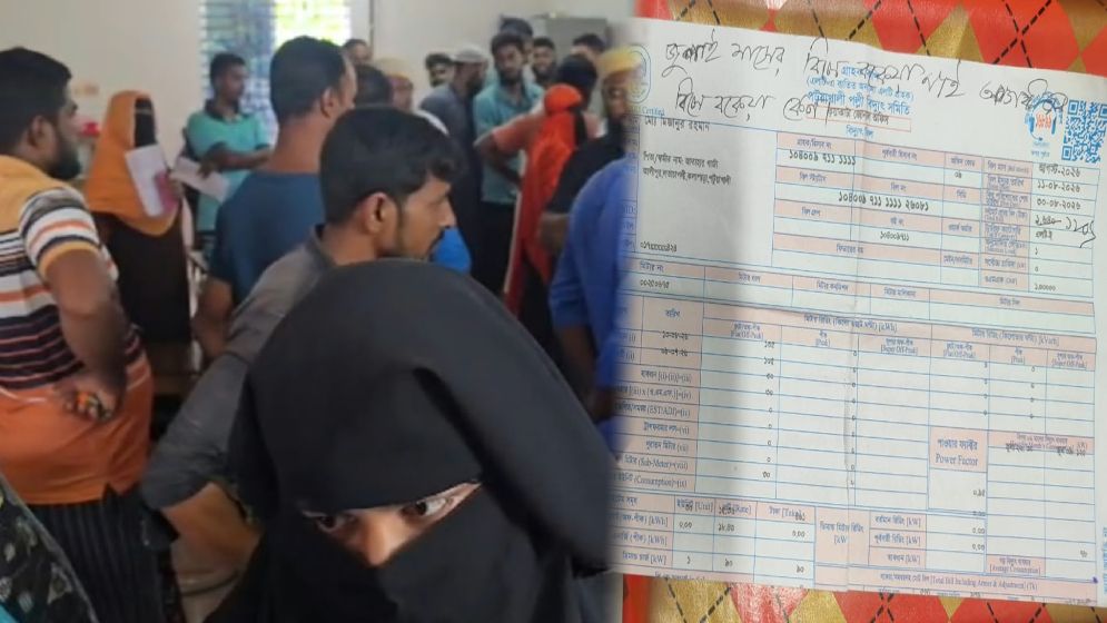 মিটার না দেখেই বিল, পল্লী বিদ্যুতের ‘ভৌতিক বিলে’ নাজেহাল গ্রাহক