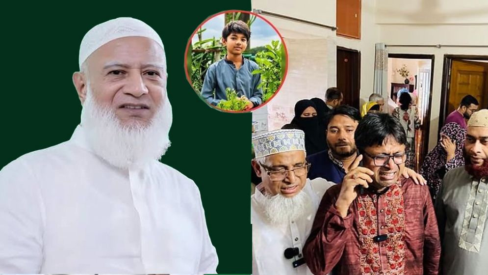 অপ্রতিমের বাবাকে ফোনে সমবেদনা জানালেন জামায়াত আমির