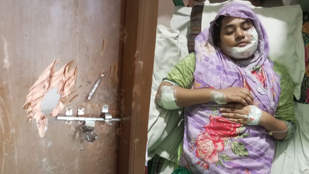রাজাপুরে দুই বাসায় চুরি, নার্সকে কুপিয়ে স্বর্ণালংকার লুট