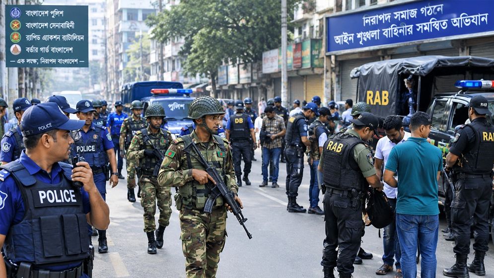 অপরাধের হটস্পটে শুরু হচ্ছে যৌথ অভিযান