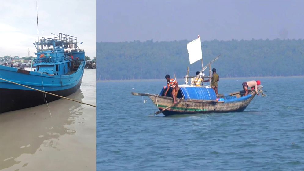 ১৫ জেলে নিয়ে বঙ্গোপসাগরে ট্রলারডুবি