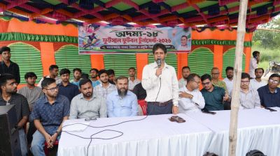 রাজনীতি নিষিদ্ধ ক্যাম্পাসে ছাত্রদলের টুর্নামেন্ট, উদ্বোধন করলেন উপাচার্য