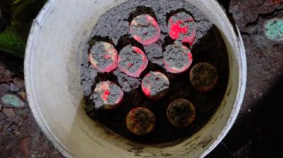 রাজধানীতে বিপুল ককটেল উদ্ধার