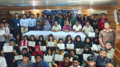 ক্র্যাব সদস্য সন্তানদের রোবোটিক্স প্রশিক্ষণ অনুষ্ঠিত