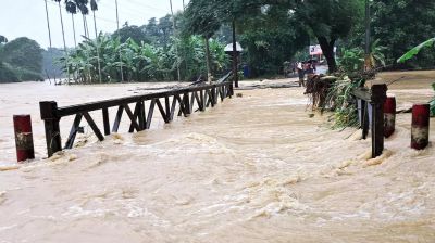 বাড়ছে নদীর পানি, বন্যার শঙ্কা