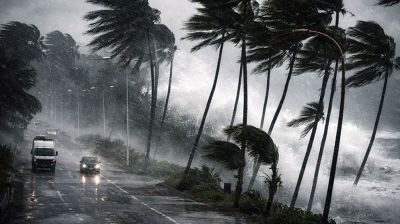 ঝড়ের শঙ্কা, নদীবন্দরে সতর্কসংকেত