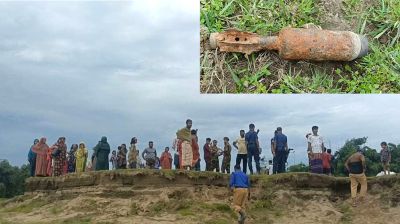 গোয়াইনঘাটে পরিত্যক্ত মর্টার শেল উদ্ধার, সেনাবাহিনীর হাতে ধ্বংস