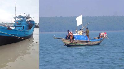 ১৫ জেলে নিয়ে বঙ্গোপসাগরে ট্রলারডুবি