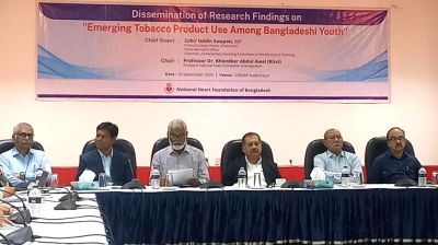 তরুণদের নতুন তামাকপণ্যের উদ্বেগজনক ব্যবহার, উদ্যোগের জোর সুপারিশ