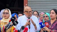 ‘কমন শত্রুর’ বিরুদ্ধে ঐক্য ধরে রাখার আহ্বান নজরুল ইসলাম খানের