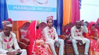তিন অসচ্ছল পরিবারের মেয়ের যৌতুকমুক্ত গণবিবাহ  